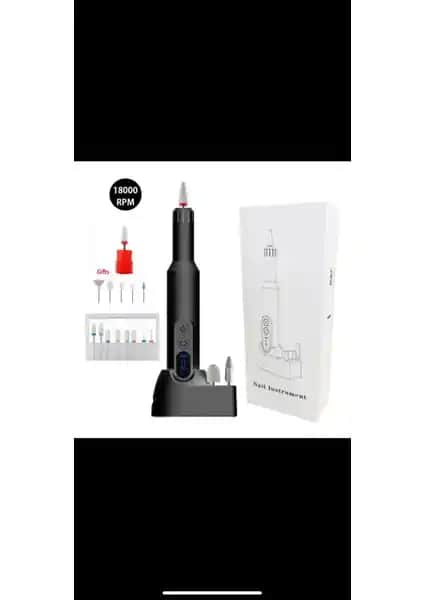 Zigver 18000 RPM Kablosuz Tırnak Matkap Makinesi ile Profesyonel ve Ev Kullanımı