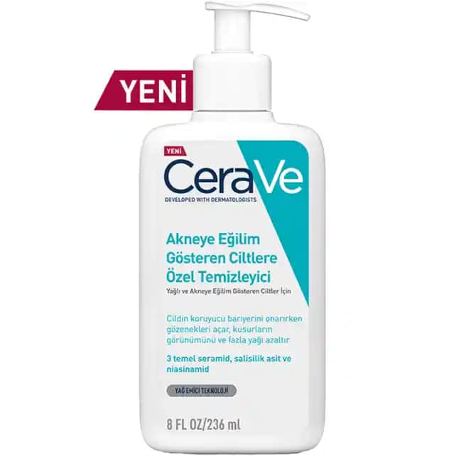 Akneye Eğilim Gösteren Ciltler İçin CeraVe Ürünleri ve Bakım Önerileri