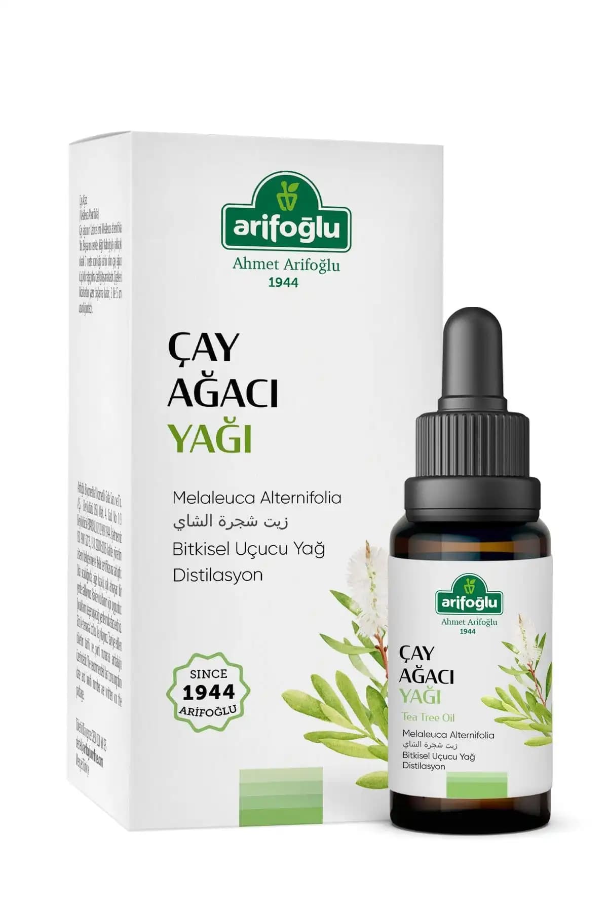Arifoğlu Çay Ağacı Yağı 30 ml Doğal ve Çok Yönlü Cilt ve Saç Bakım Ürünü