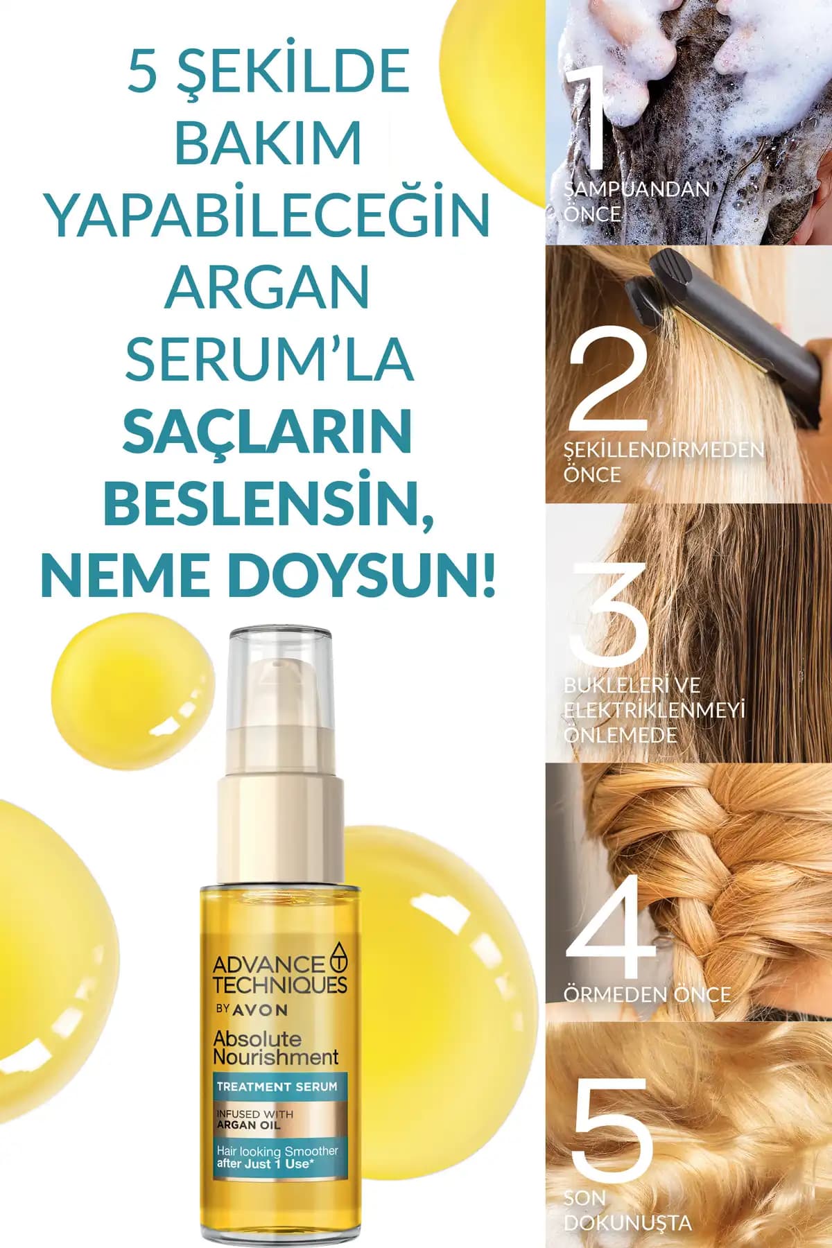 Avon Saç Serumu Nedir ve Saç Sağlığını Destekleyen Kullanım İpuçları