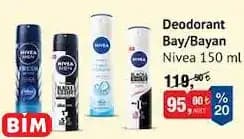 Bim Mağazalarında Satılan Nivea Deodorantları: Uygun Fiyatlı ve Güvenilir Seçenekler