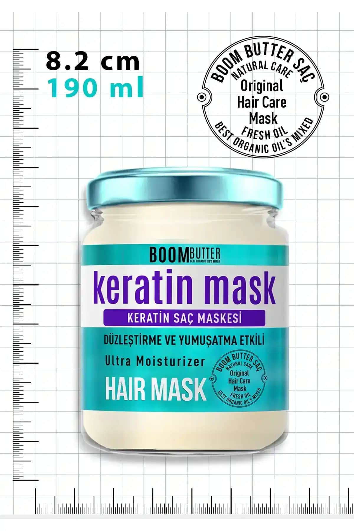 Boom Keratin Maskesi ile Saç Sağlığınızı Güçlendirin ve Parlaklık Kazanın