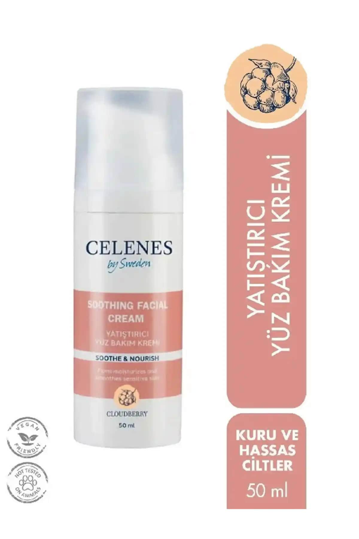 Celenes Yatıştırıcı Yüz Bakım Kremi: Hassas ve Tahriş Olmuş Ciltler İçin Doğal Çözüm