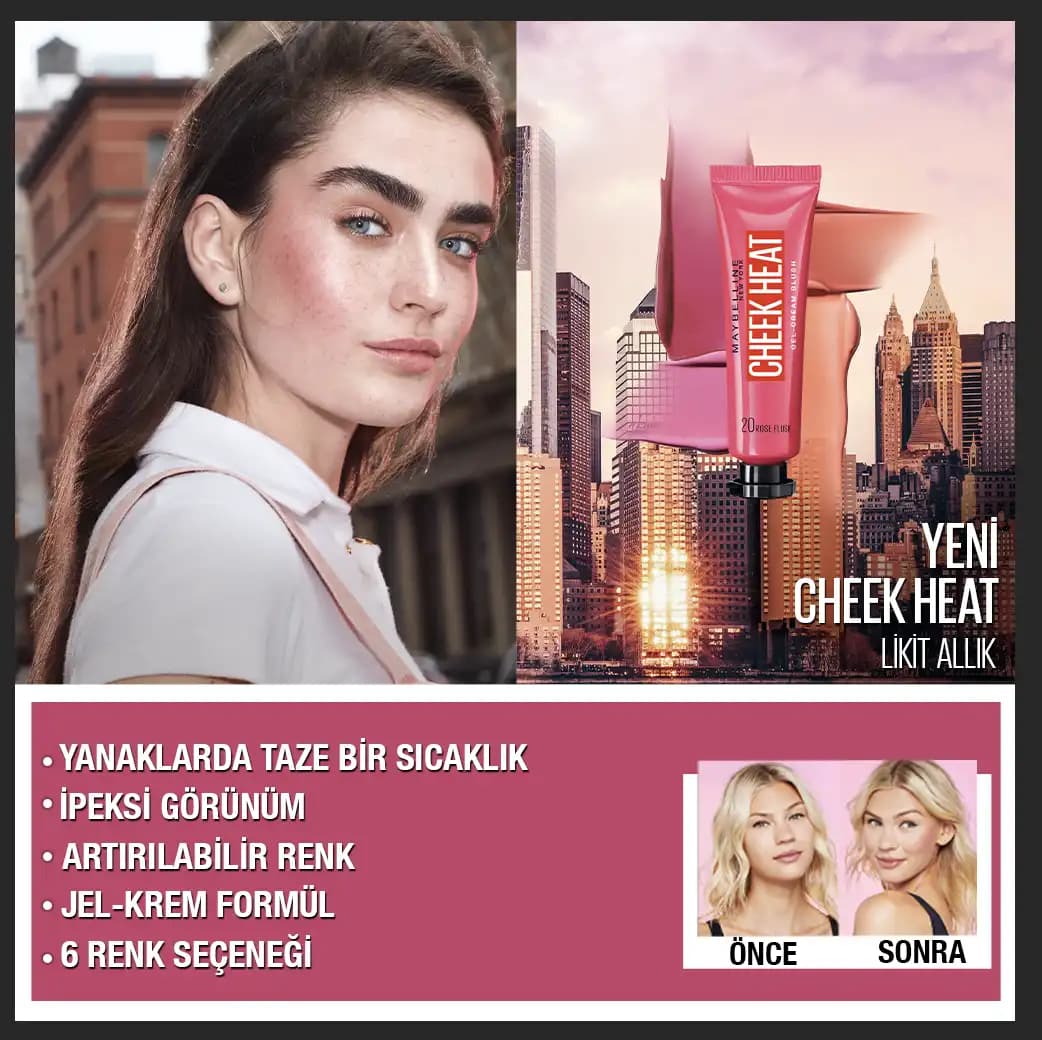 Cheek Heat Allık ile Doğal ve Canlı Makyaj İçin Uygun Renk Seçimi ve Uygulama Yöntemleri