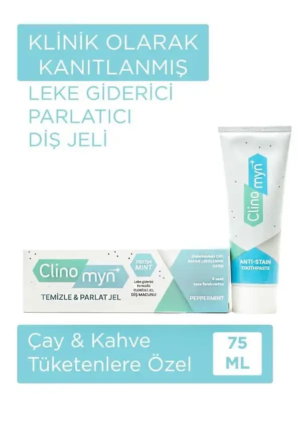Clinomyn Temizle Parlat Jel ile sağlıklı ve parlak dişlere ulaşmanın etkili yolları