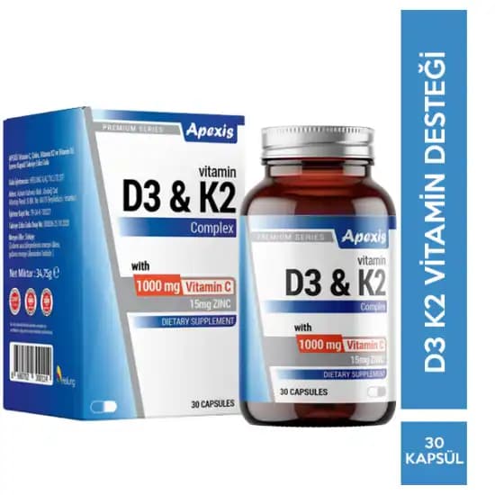 D3 ve K2 Vitaminleri Neden Birlikte Kullanılır ve Cilt Sağlığına Faydaları Nelerdir