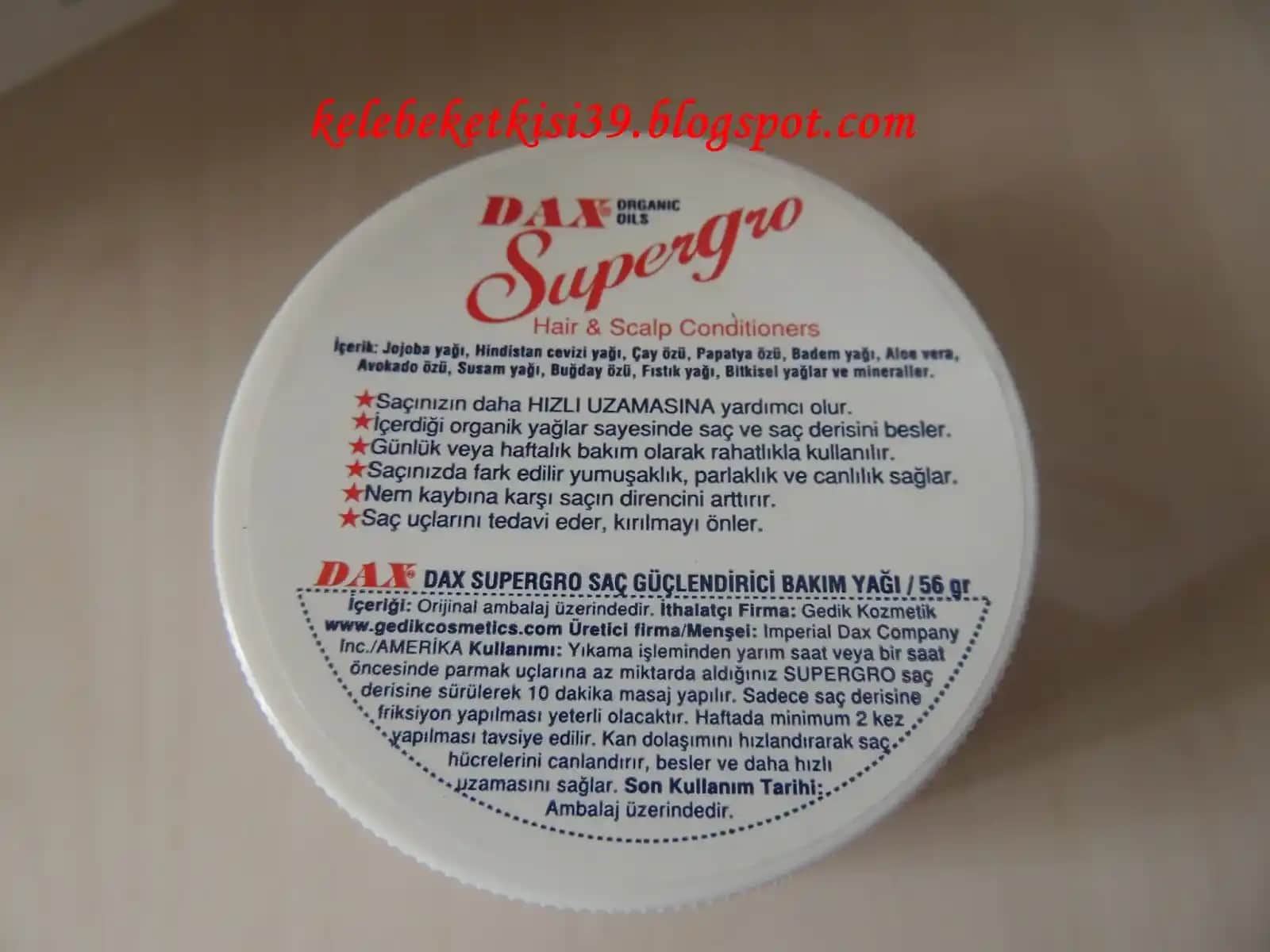 Dax Supergro ile Saç Dökülmesine Karşı Güçlendirici ve Doğal Çözümler