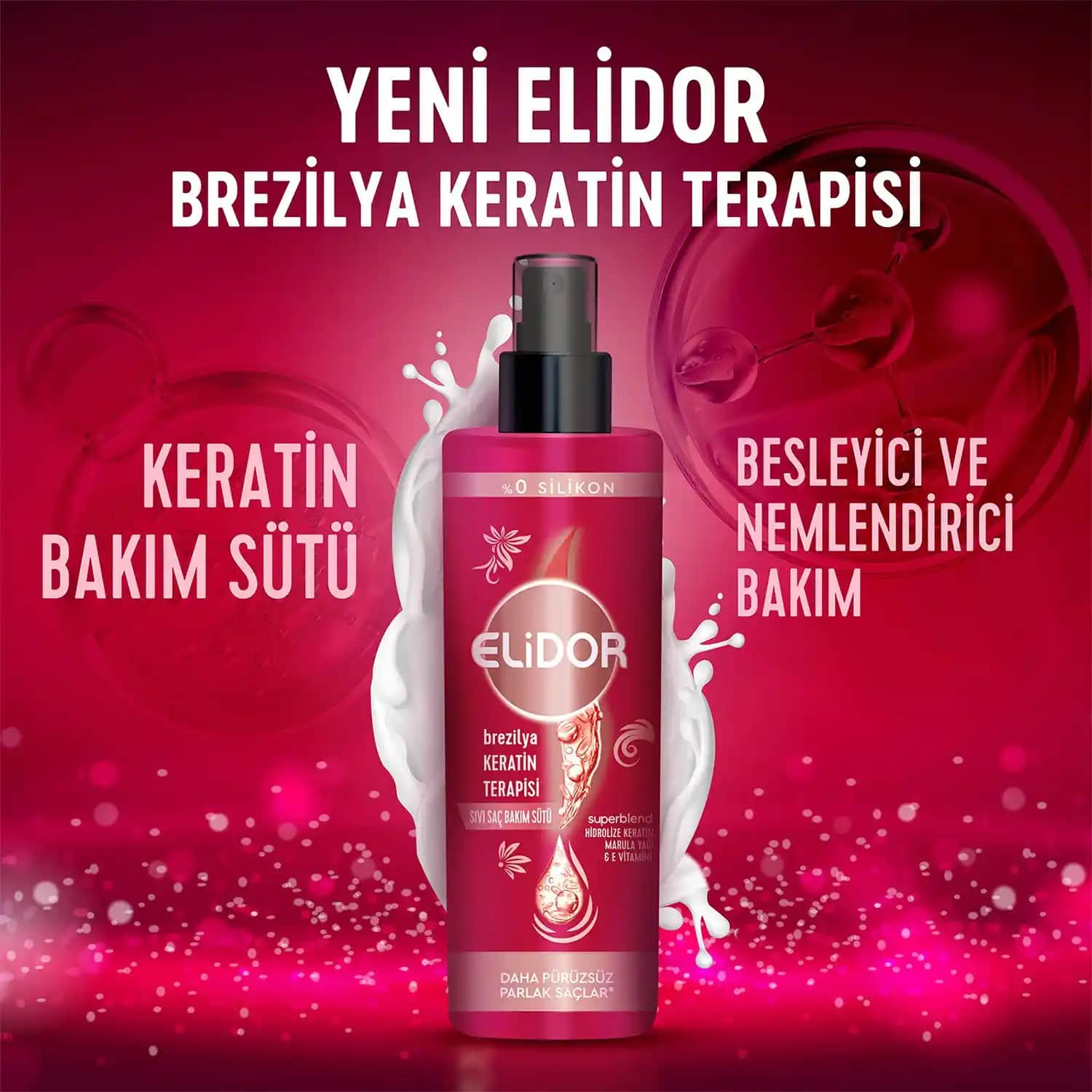 Elidor Keratin Sprey ile Saç Bakımında Yeni Dönem: Güçlü ve Parlak Saçlar İçin Etkili Çözüm
