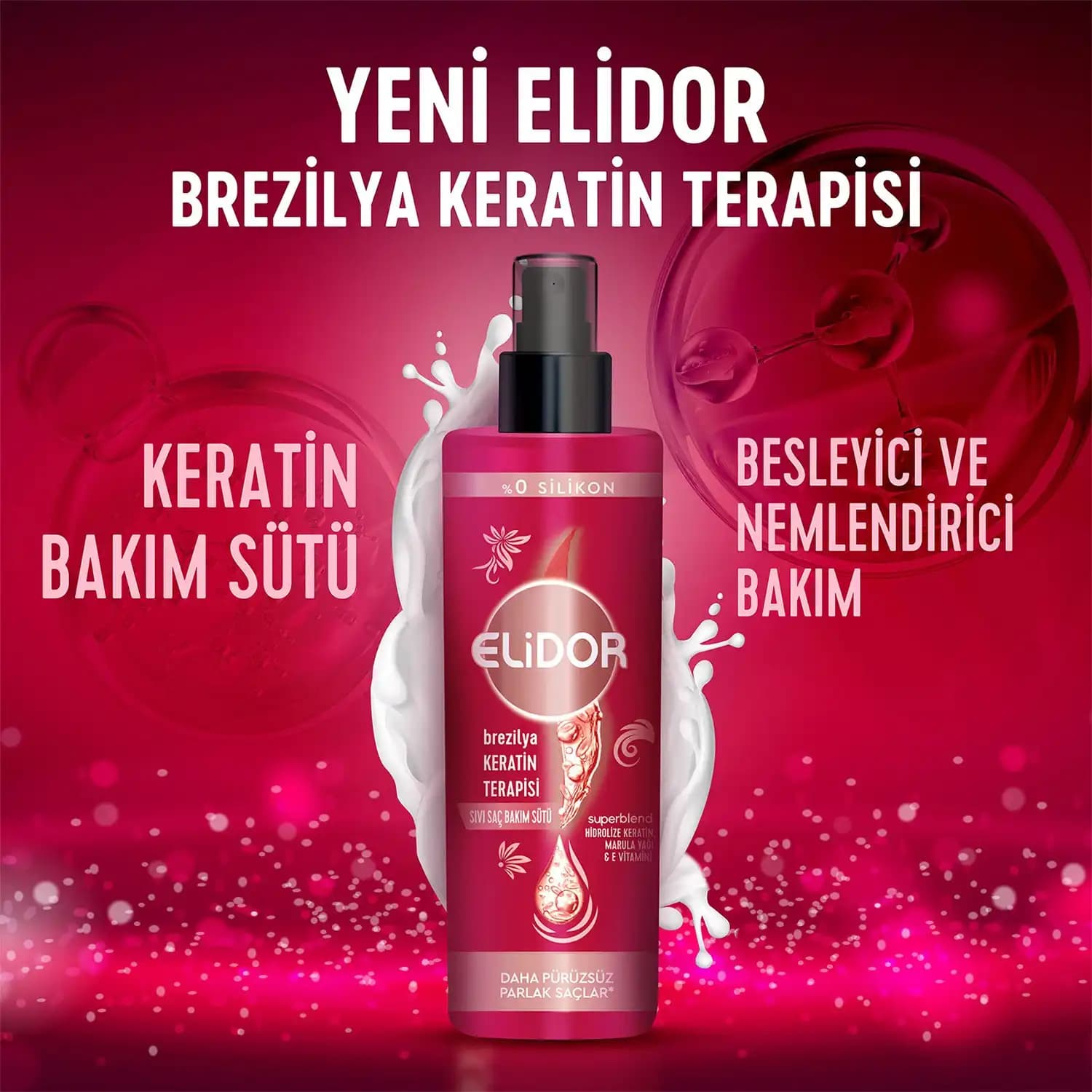 Elidor Keratin Sprey ile Saç Bakımında Yeni Dönem: Güçlü ve Parlak Saçlar İçin Etkili Çözüm