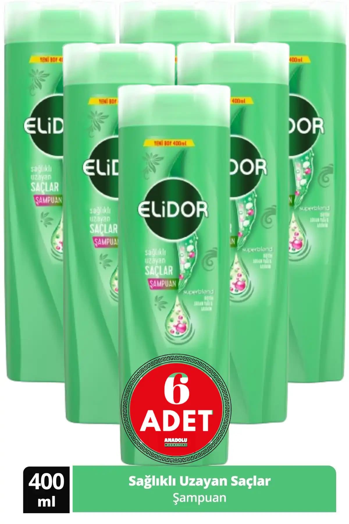 Elidor Superblend Saç Bakım Şampuanı: Saçlarınız İçin Güçlendirici ve Parlaklık Sağlayan Ürün