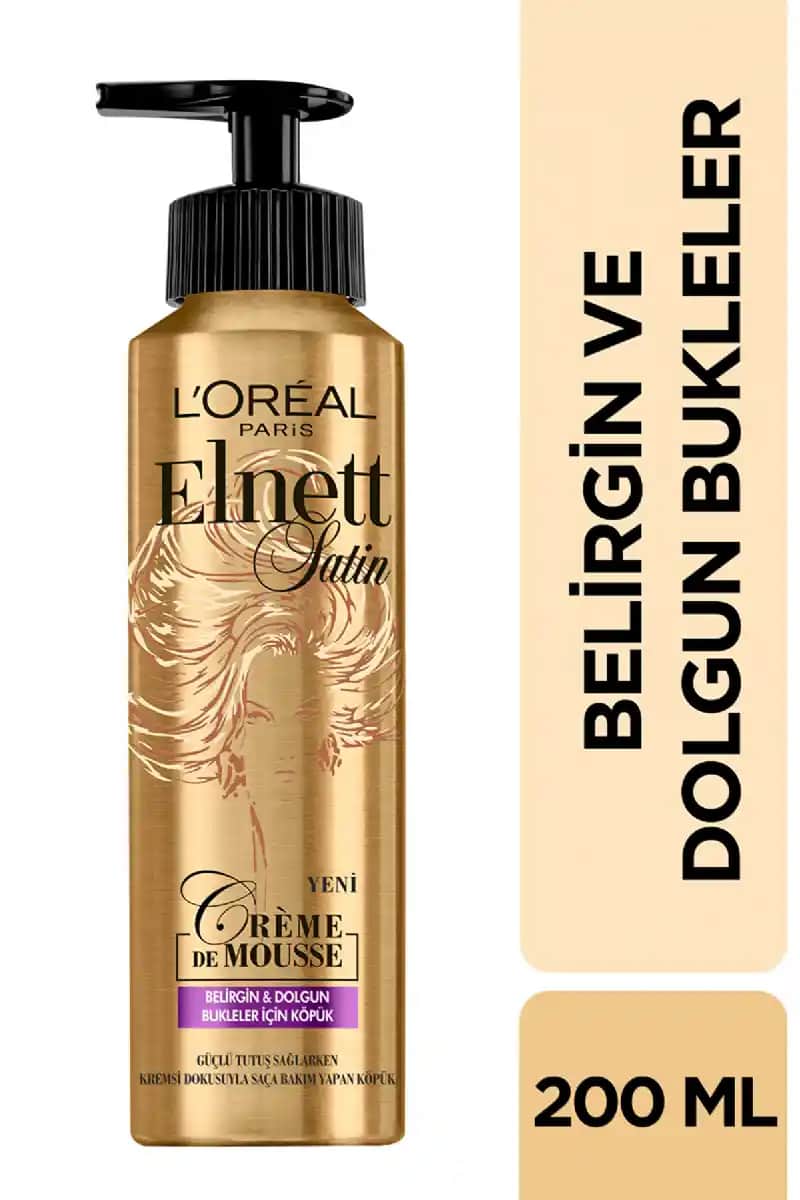 Elnett Belirgin ve Dolgun Bukleler İçin Köpükler Rehberi