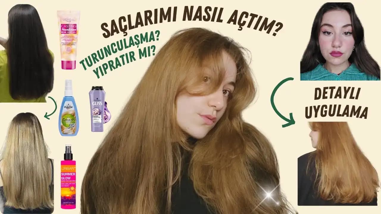 Evde Güvenli ve Doğal Yöntemlerle Saç Rengini Açmanın Pratik Tarifleri ve İpuçları