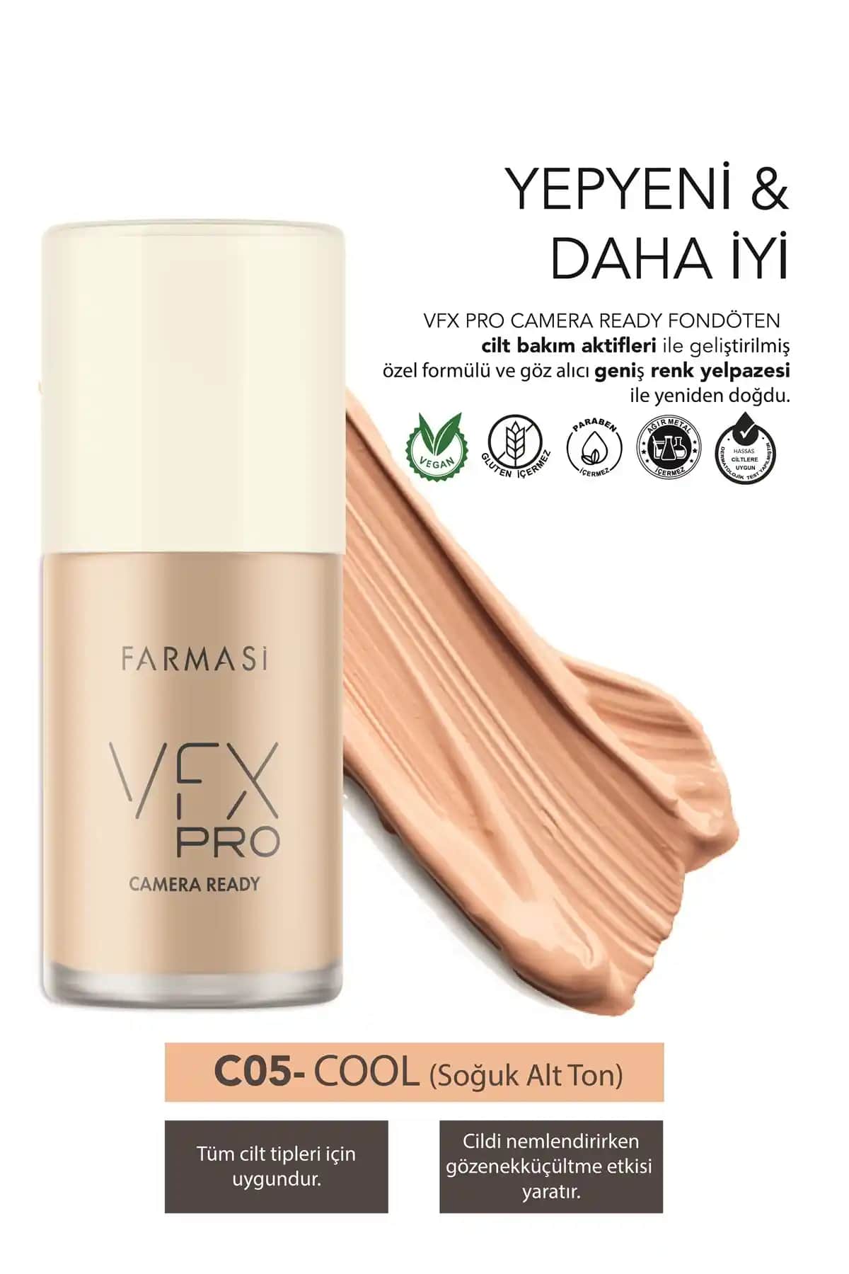 Farmasi VFX Pro Fondoten Tonları: Doğru Seçim ve Makyajda Kullanım İpuçları