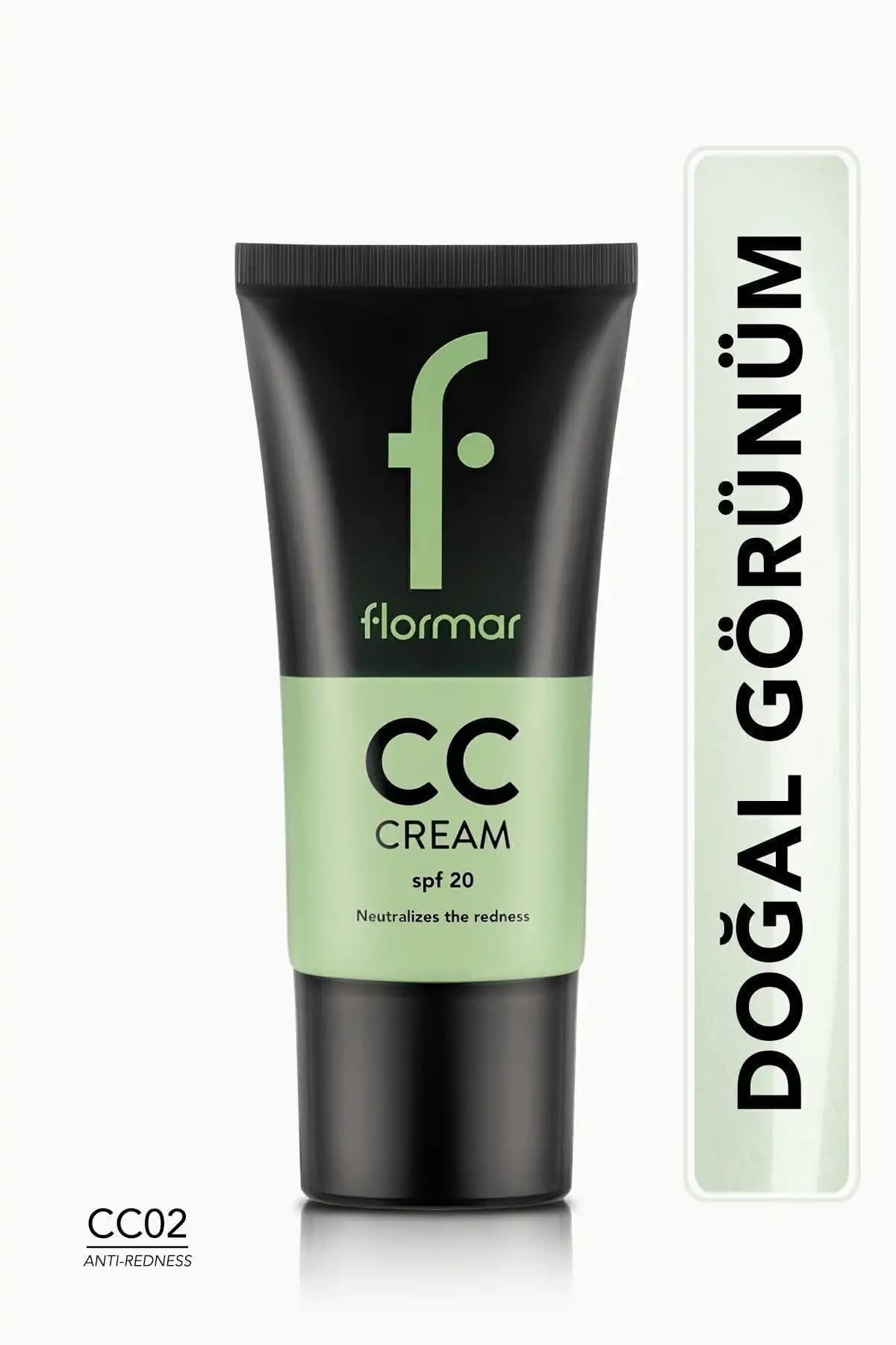 Flormar Yeşil CC Krem: Kızarıklık Giderici ve Doğal Cilt Tonu Eşitleyici Ürün
