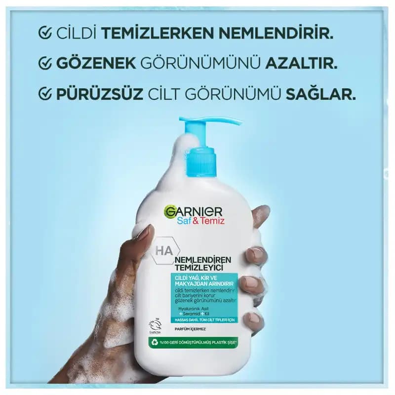 Garnier Yüz Temizleme Jeli: Doğal ve Etkili Cilt Temizliği için Güvenilir Seçenek