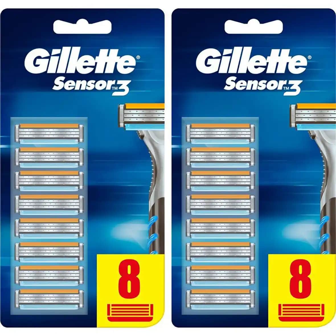 Gillette Sensor 3 Yedek Bıçakları: Erkek Bakımında Güvenilir ve Konforlu Seçenekler