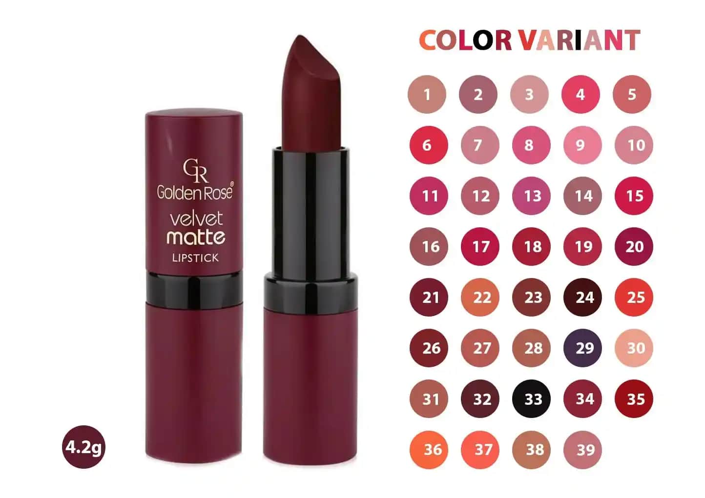Golden Rose Velvet Matte Serisi: Mat ve Kalıcı Rujlarla Doğal Şıklık Yakalayın