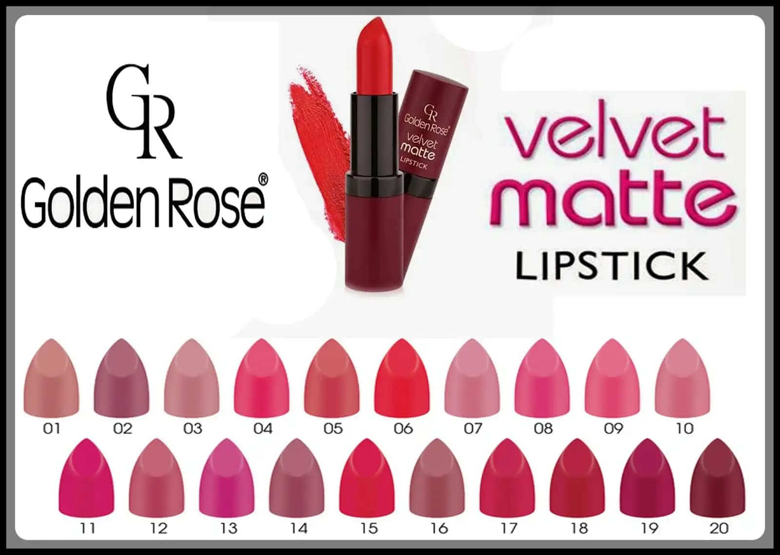 Golden Rose Velvet Serisi: Mat ve Pürüzsüz Makyaj Ürünleriyle Şıklık ve Dayanıklılık