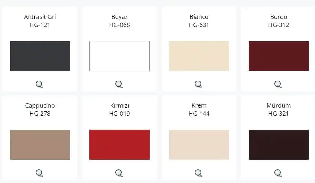 High Gloss Renk Kartelası ile Kozmetikte Parlak ve Çekici Renk Seçenekleri