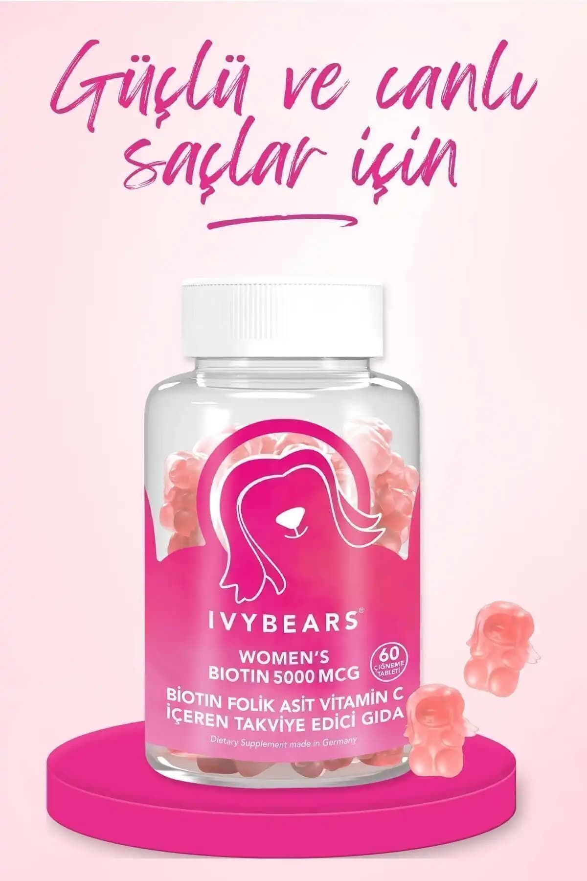 Ivy Bears Saç Vitamini Türkiye: Saç Sağlığını Destekleyen Güvenilir ve Lezzetli Takviye