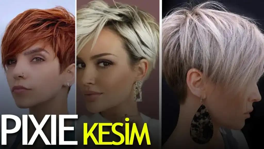 Kadınlar İçin Havalı ve Şık Kısa Saç Modelleri ve Yüz Şekline Uygun Seçenekler