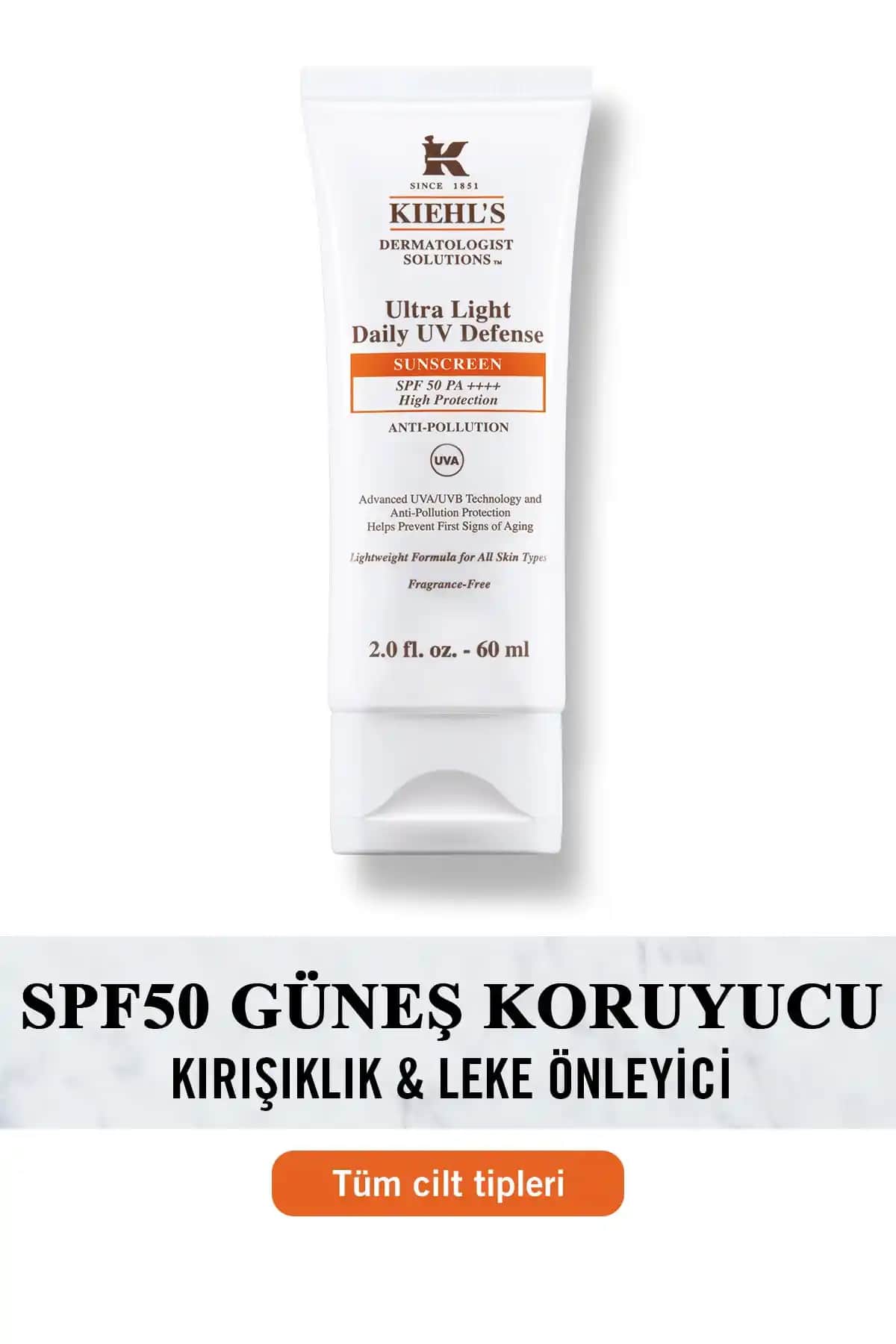 Kiehl's Güneş Koruyucu Ürünleri: Cilt Sağlığını Koruyan Güvenilir Seçenekler