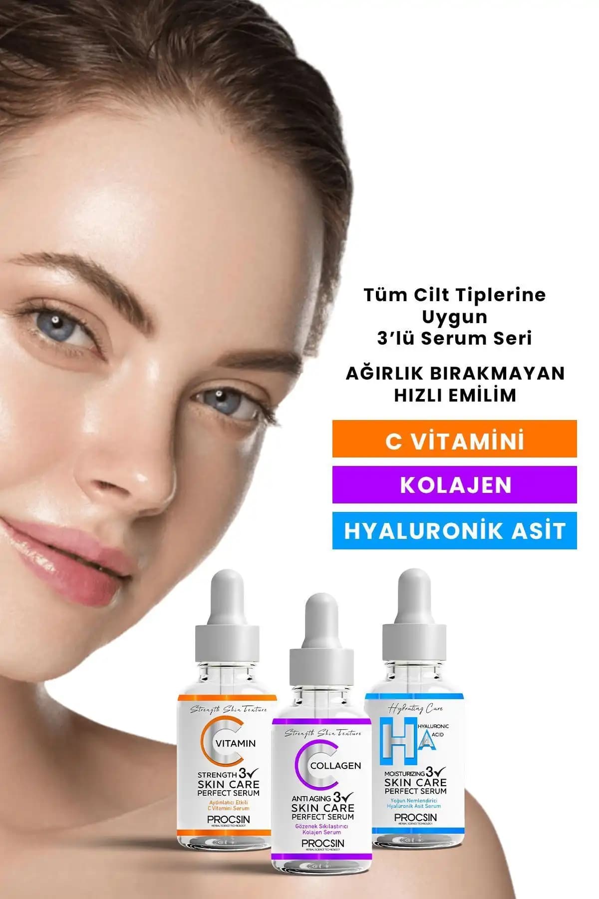 Kolajen, C Vitamini ve Hyaluronik Asit Serumlarıyla Cilt Sağlığını Güçlendirme Rehberi