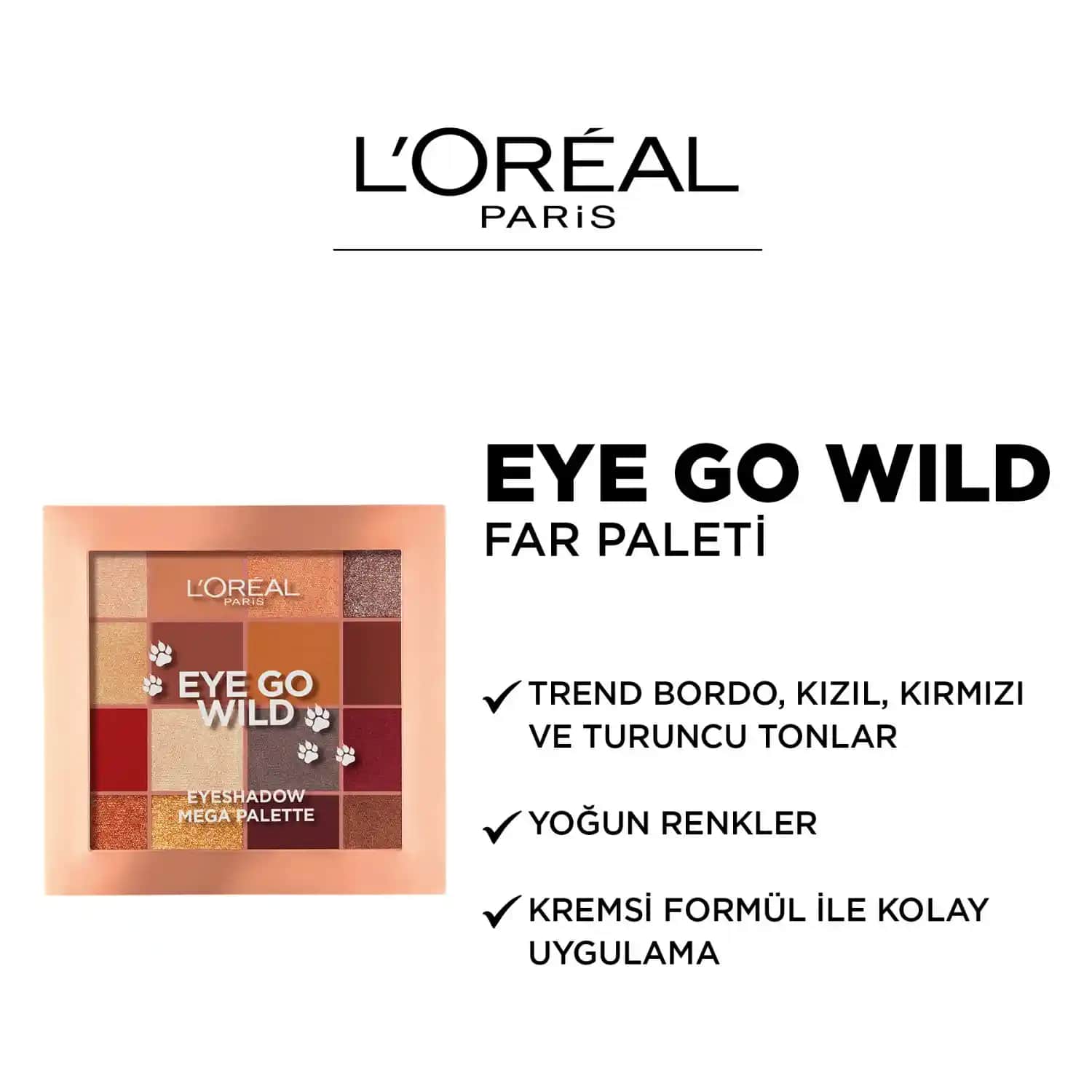 Loreal Paris Eye Go Wild Far Paleti ile Yaratıcı ve Renkli Göz Makyajı Deneyimi