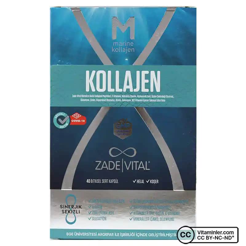 Marine Kollajen ile Güzellik ve Sağlığınızı Destekleyen Zade Vital Ürünü