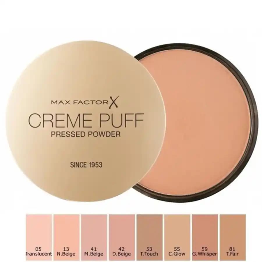 Max Factor Creme Puff: Çok Yönlü ve Doğal Görünüm Sağlayan Klasik Makyaj Ürünü