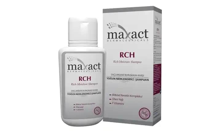 Maxact RCH Şampuanı Saç Dökülmesine Karşı Güçlü ve Güvenilir Çözüm