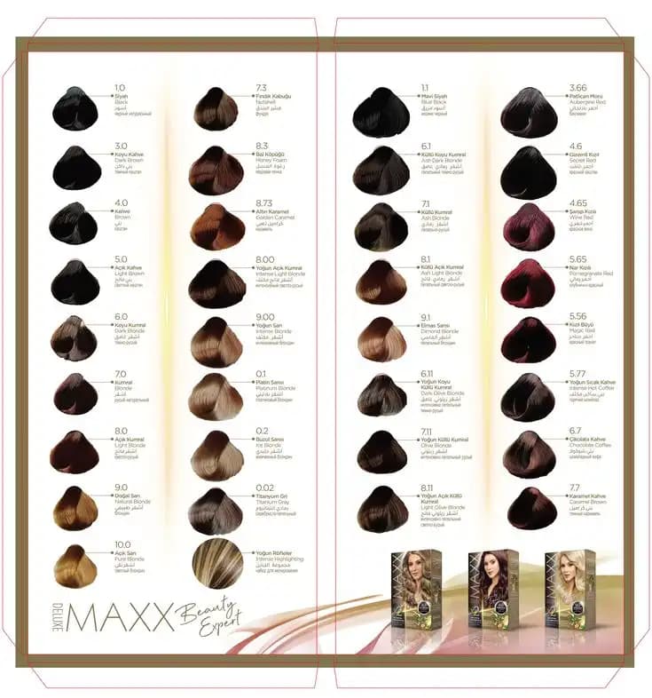 Maxx Deluxe Saç Boyası Renkleri ve Özellikleri: Moda Trendlerine Uygun Seçenekler