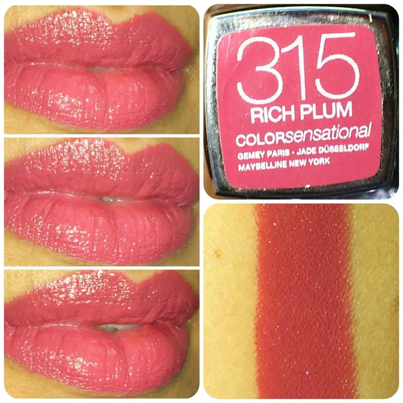 Maybelline 315 Rich Plum Renkli Dudak ve Makyaj Uygulamaları Rehberi