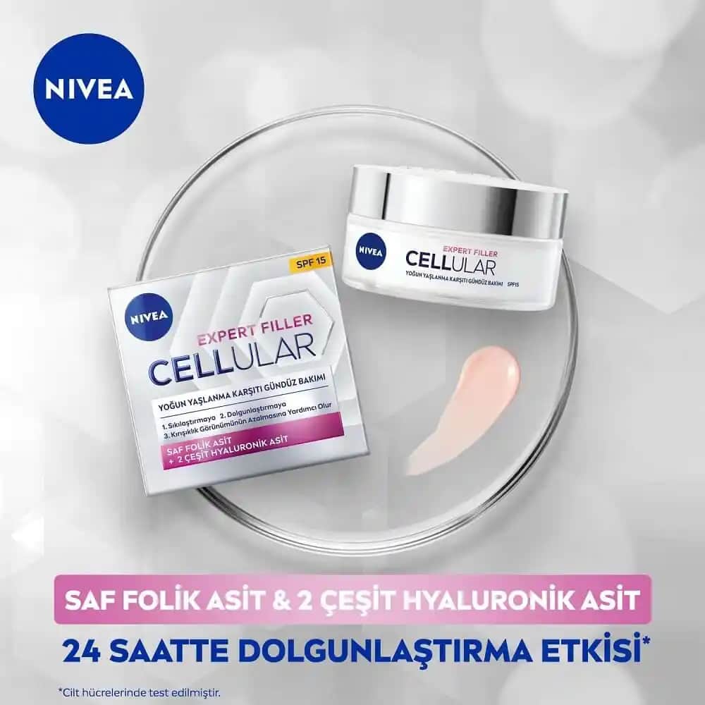 Nivea Cellular Filler Gündüz Kremi ile Ciltte Gençlik ve Dolgunluk Sağlama Rehberi