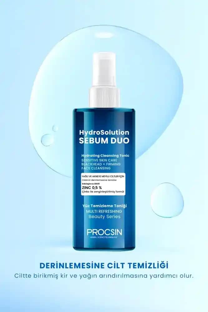 Procsin Hydrosolution Tonik ile Hassas ve Kuru Ciltler İçin Nem Dengeleyici Bakım Rehberi