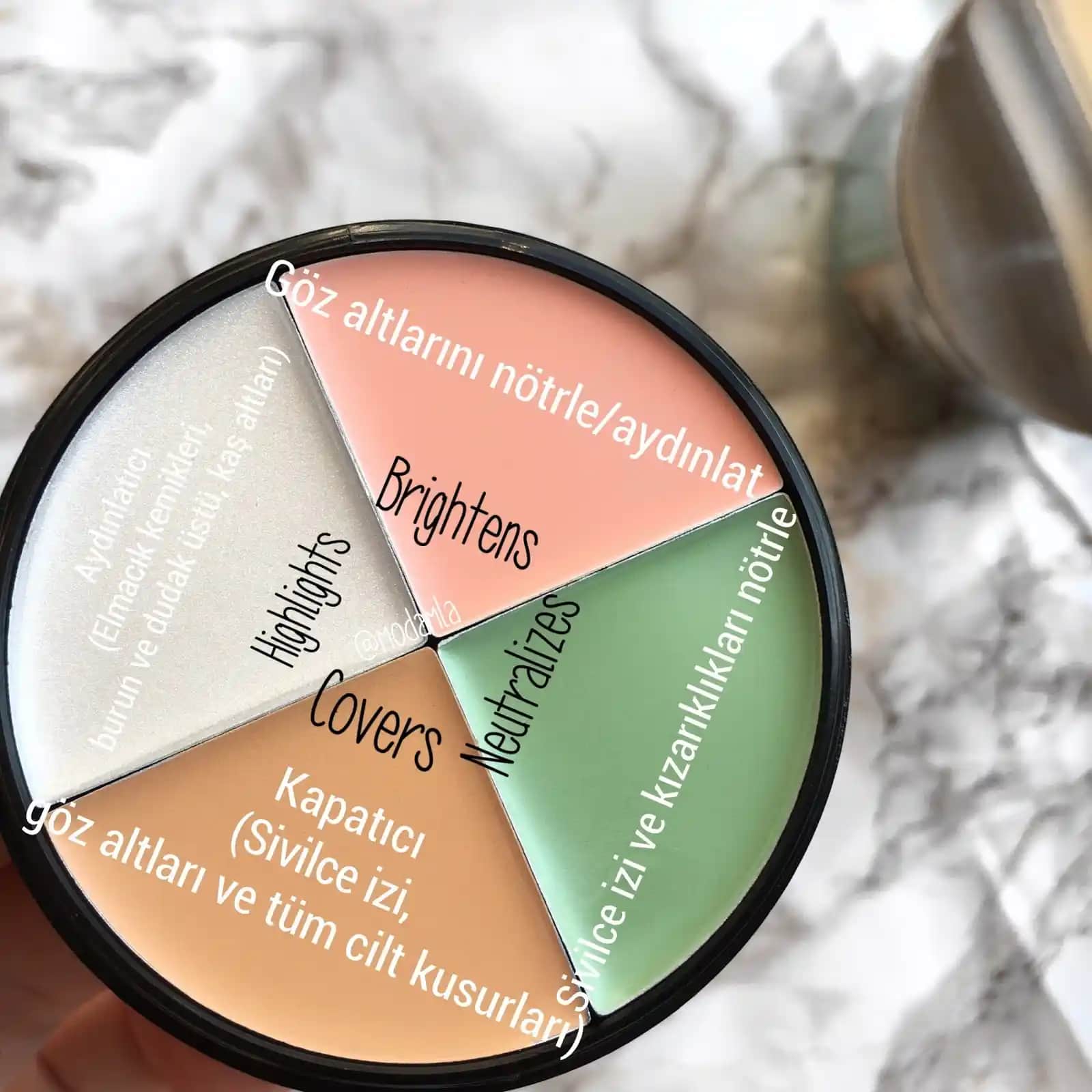 Renk Düzenleyici Palet Kullanımı ve Makyajda Doğru Renk Seçimi Rehberi