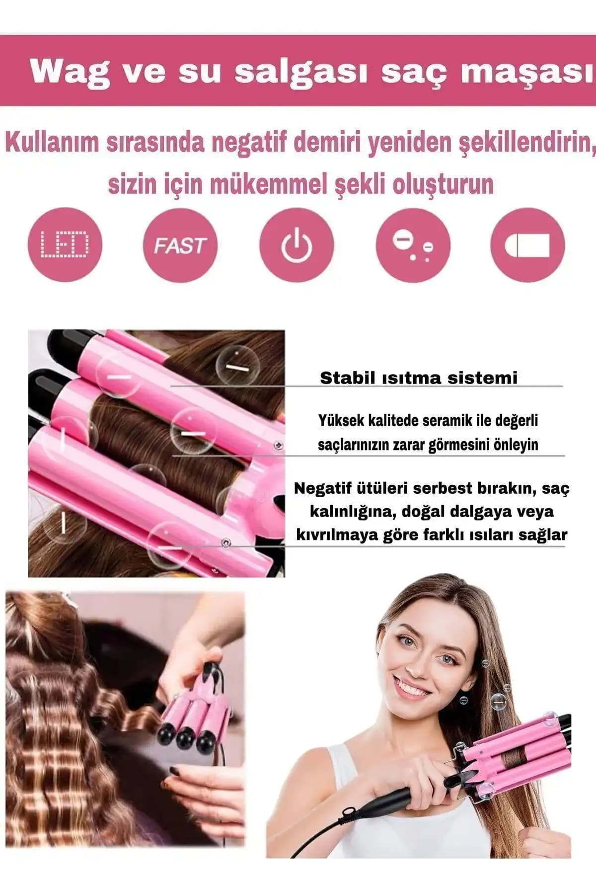 Saç Dalgalandırıcı Kullanımı ve Sağlıklı Saçlar İçin İpuçları