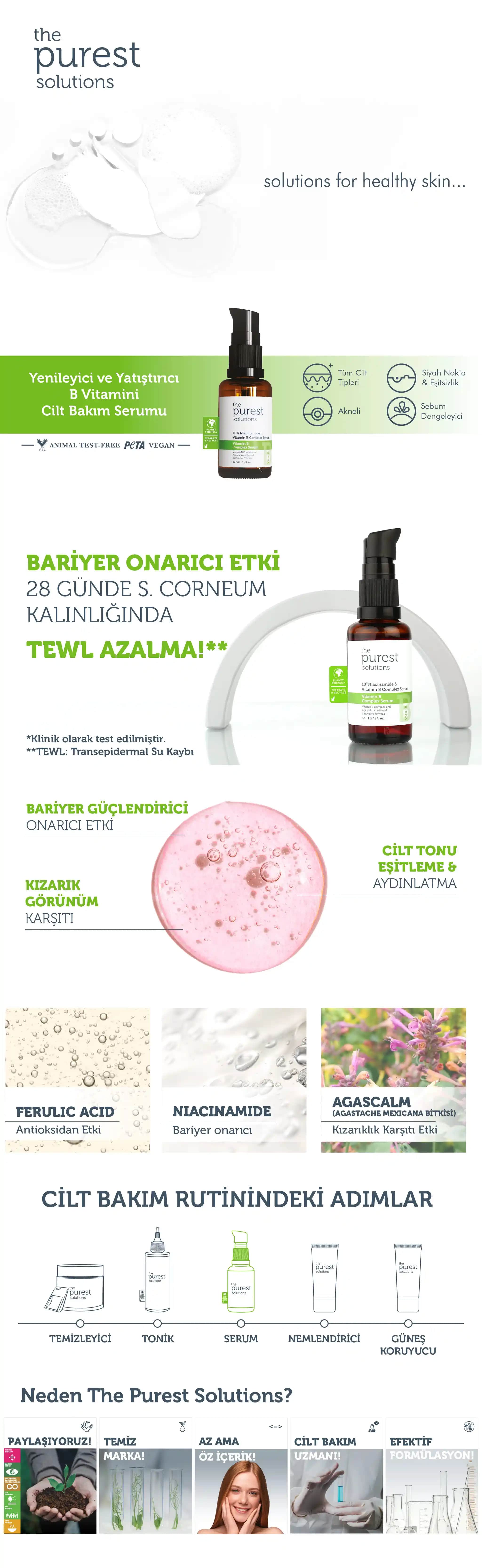 Saf ve Güçlü Güzellik İçin Purest Solutions Bariyer Güçlendirici Serumu İncelemesi