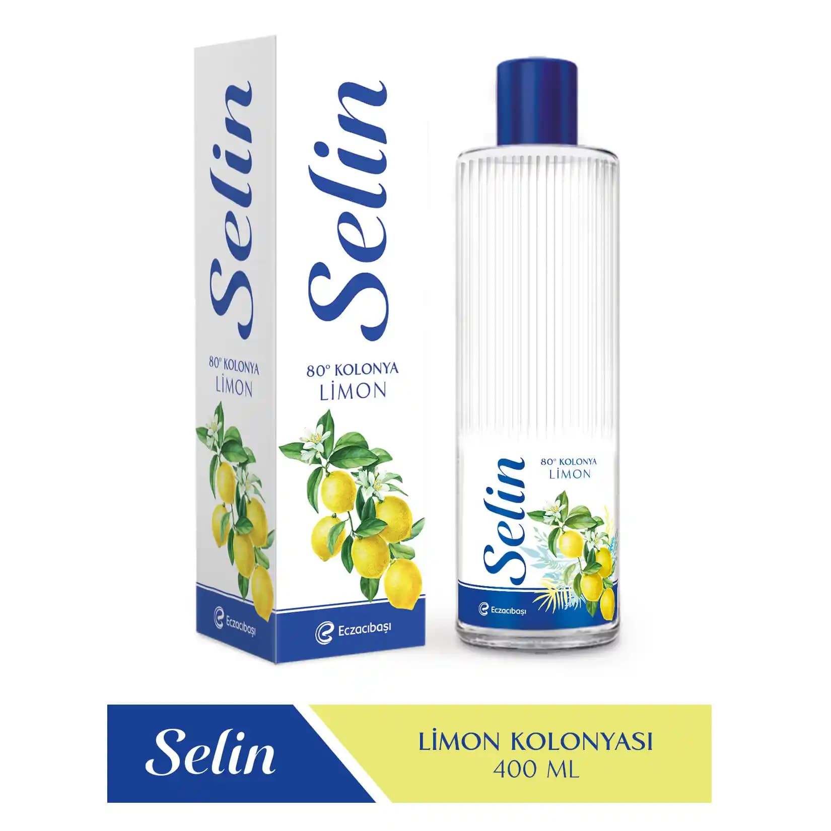 Selin Limon Kolonyası 400 ml: Doğal ve Ferahlatıcı Kozmetik Ürünü