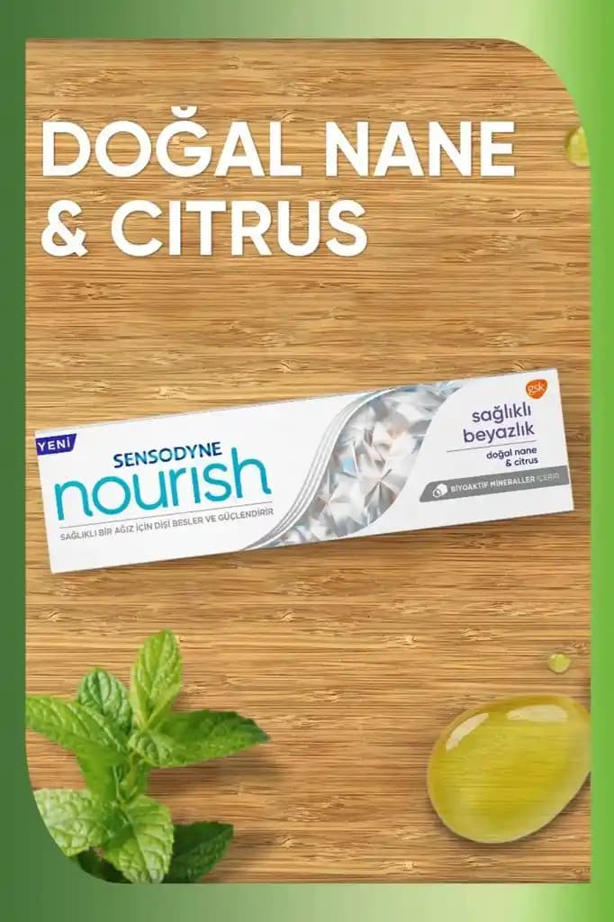 Sensodyne Nourish 50 ml: Hassas ve kuru ciltler için doğal içeriklerle güçlendirilmiş bakım ürünü