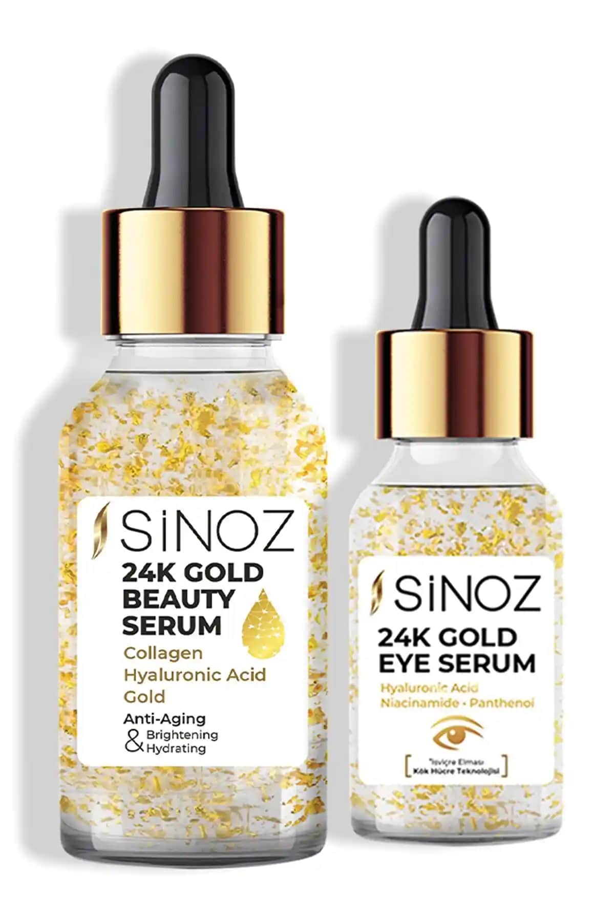 Sinoz Göz Çevresi Serumu: İnce Çizgiler ve Morluklar İçin Etkili Bakım Çözümü