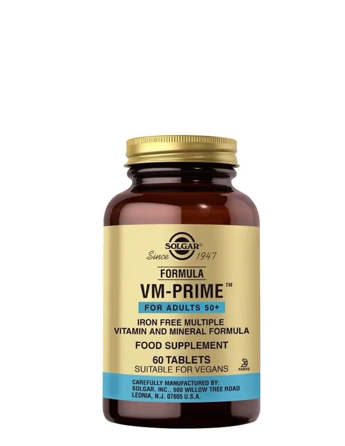 Solgar VM Prime 50+ Yaşlanma Karşıtı Cilt Sağlığı Takviyesi 50 ve Üzeri Bireyler İçin