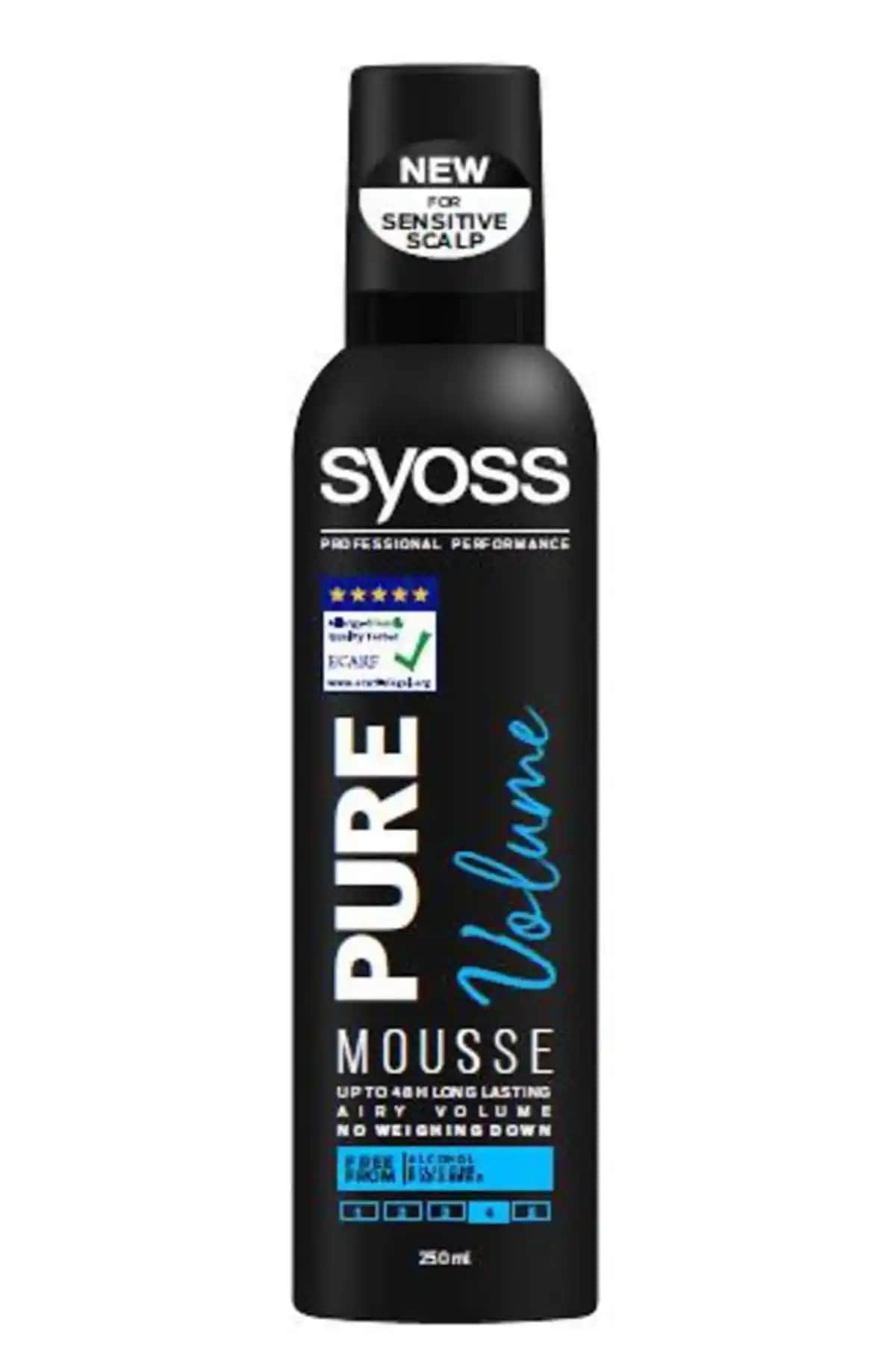 Syoss Pure Volume Saç Köpüğü ile Dolgun ve Hacimli Saçlar İçin Etkili Çözüm