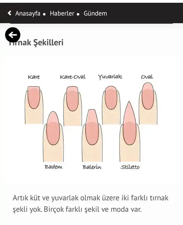 Tırnak Boyutları ve Bakım Rehberi: Estetik ve Sağlıklı Tırnaklar İçin Uzman Tavsiyeleri