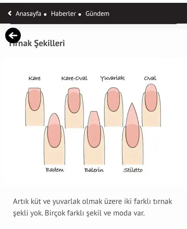 Tırnak Boyutları ve Bakım Rehberi: Estetik ve Sağlıklı Tırnaklar İçin Uzman Tavsiyeleri