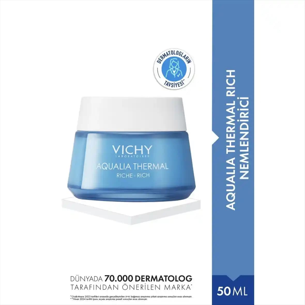 Vichy Aqualia Thermal Nemlendirici Krem: Nemlendirme ve Rahatlatıcı Özellikleriyle Cilt Bakımında Öne Çıkan Ürün
