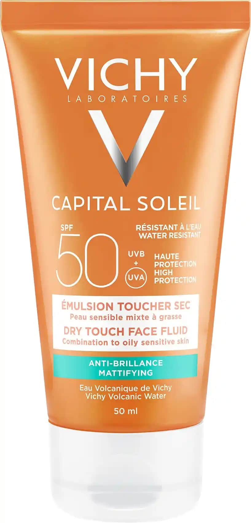 Vichy Capital Soleil Dry Touch SPF 50+ ile Güneşin Zararlı Etkilerine Karşı Koruma Sağlayın