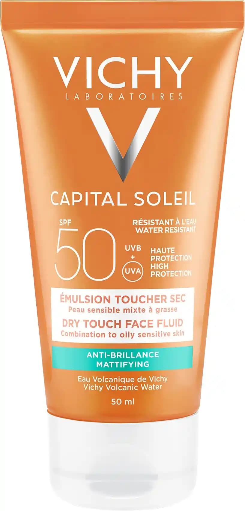 Vichy Capital Soleil Dry Touch SPF 50+ ile Güneşin Zararlı Etkilerine Karşı Koruma Sağlayın