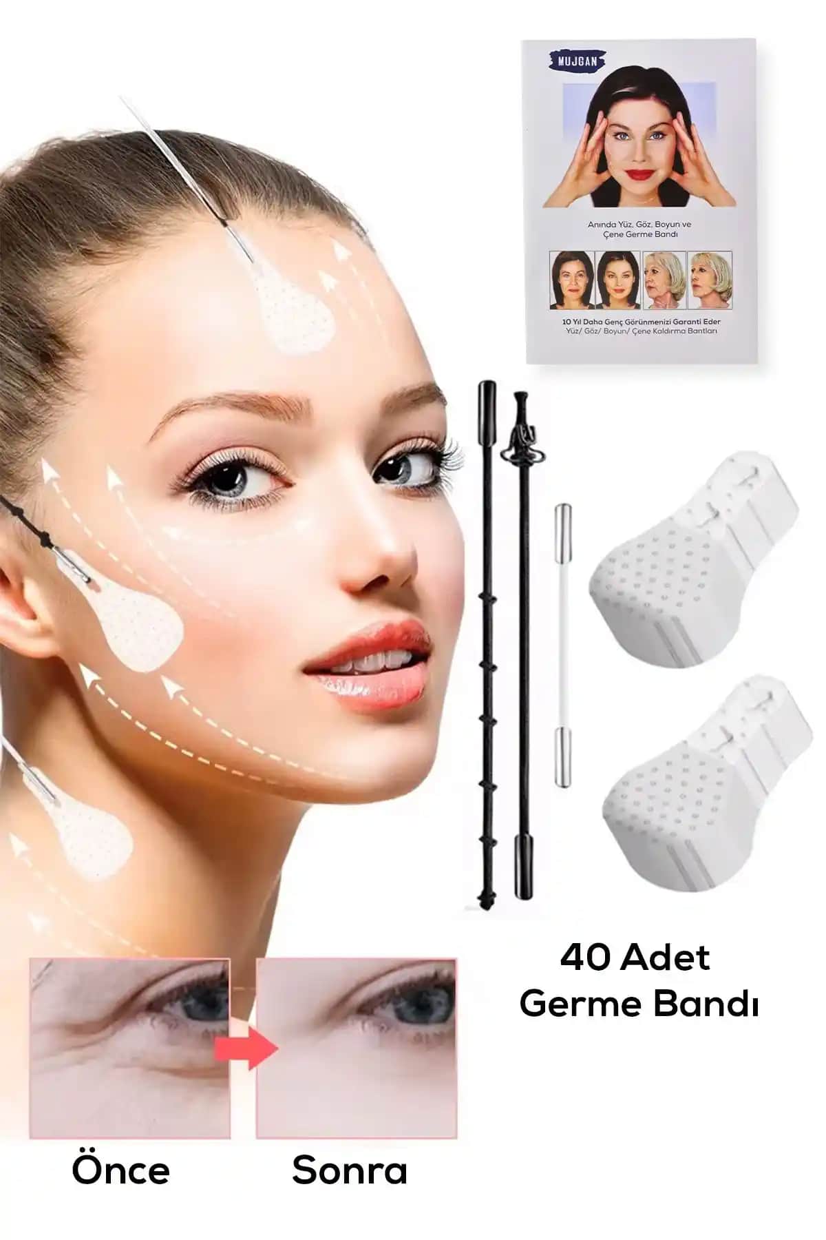 Yüz Gerdirme Bandı ile Doğal ve Cerrahi Olmayan Cilt Gençleştirme Yöntemleri
