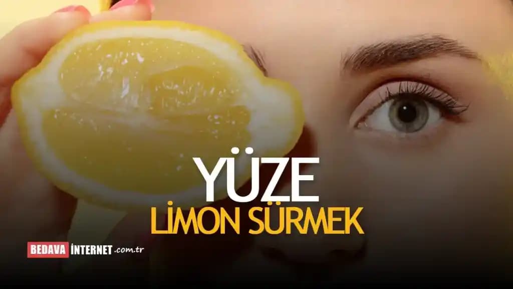 Yüze Limon Sürmek: Doğal mı Yoksa Riskli Bir Cilt Bakım Yöntemi mi